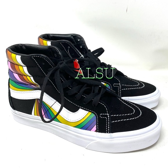 VANS SK8-HI Reissue Refract Black Multi Color W - Picture 1 of 10